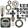 Best Sizzix Thinlits Stanzschablone "Vault Industrial by Tim Holtz"