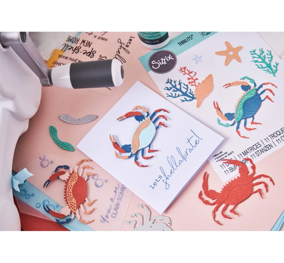 Sizzix Thinlits Stanzschablone "Ocean Medley"