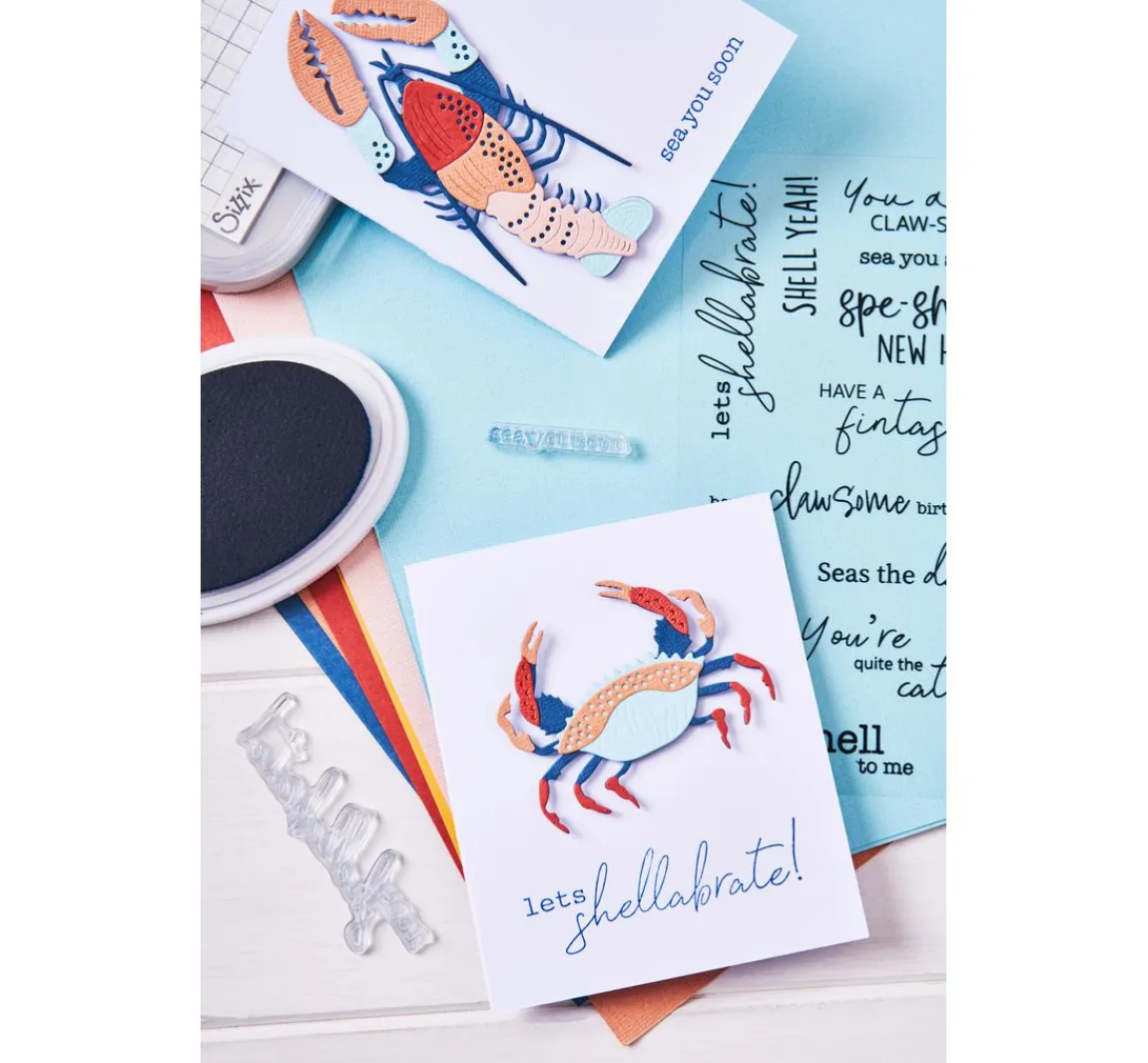 Sizzix Thinlits Stanzschablone "Ocean Medley"