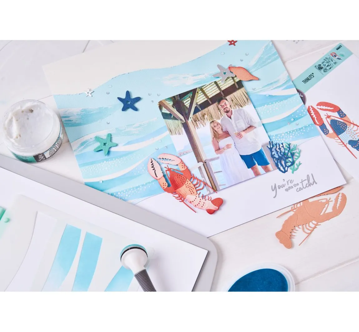 Sizzix Thinlits Stanzschablone "Ocean Medley"