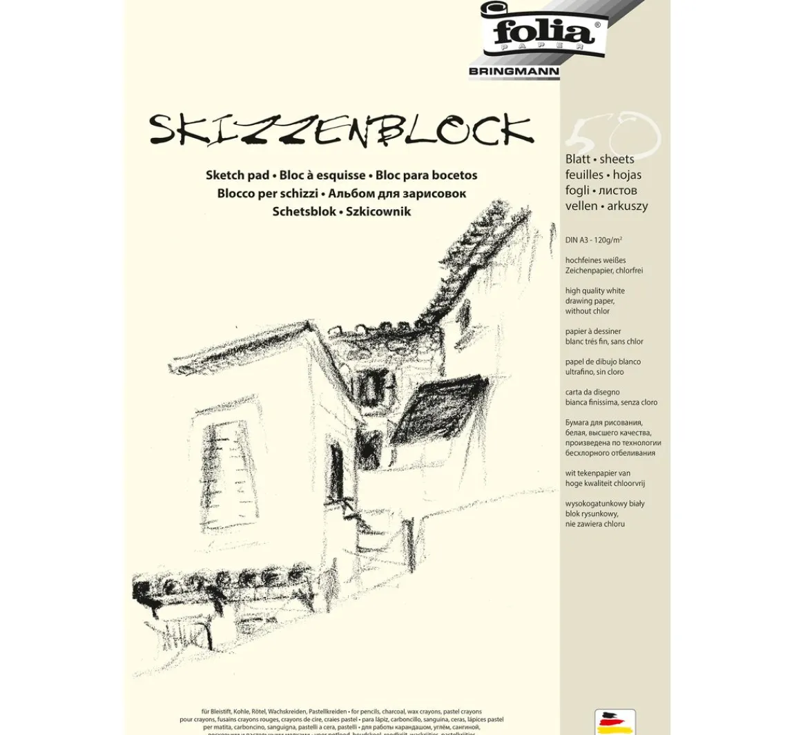 New folia Skizzenblock