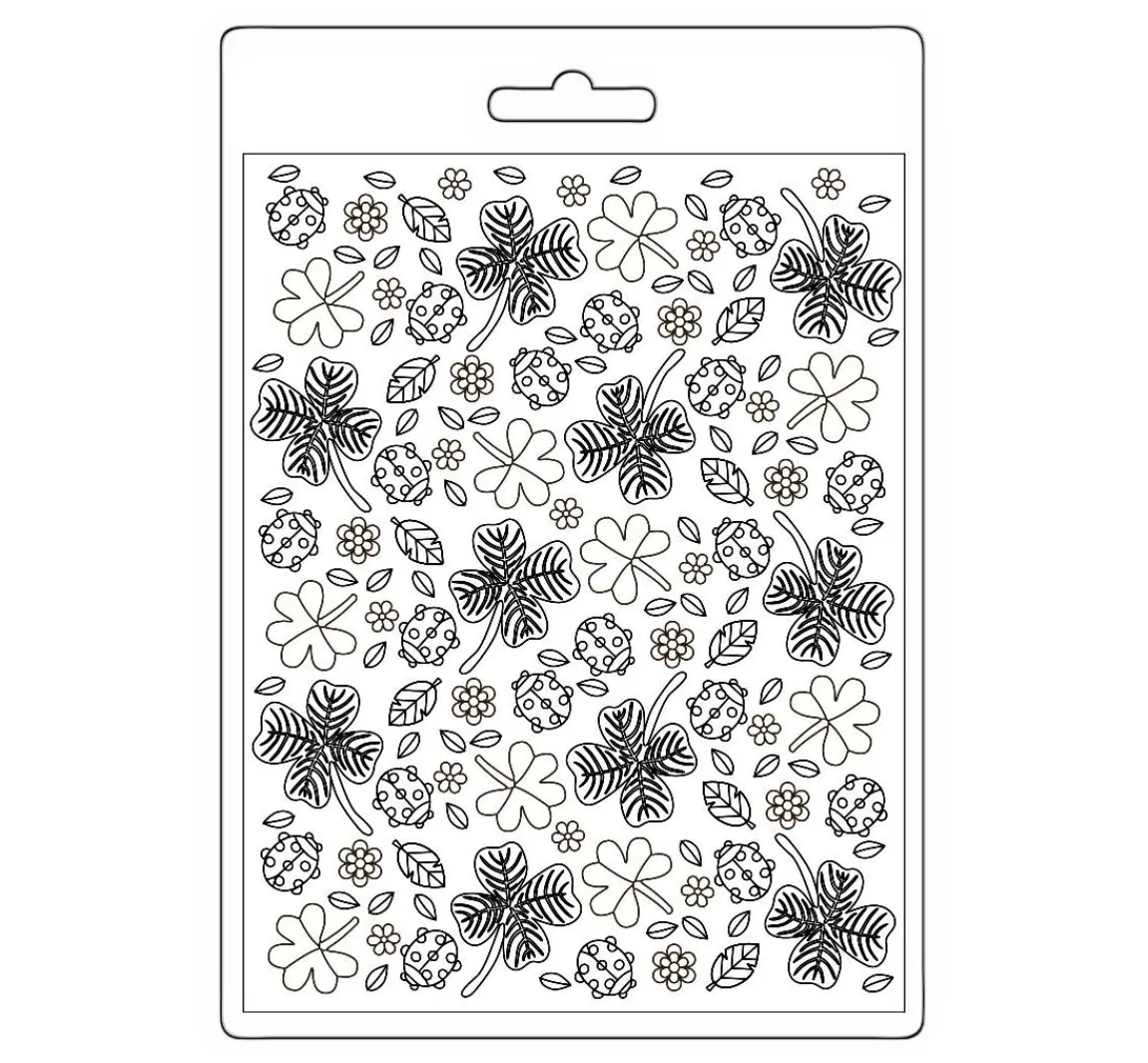 New Stamperia Soft Modellierform "House of Roses"