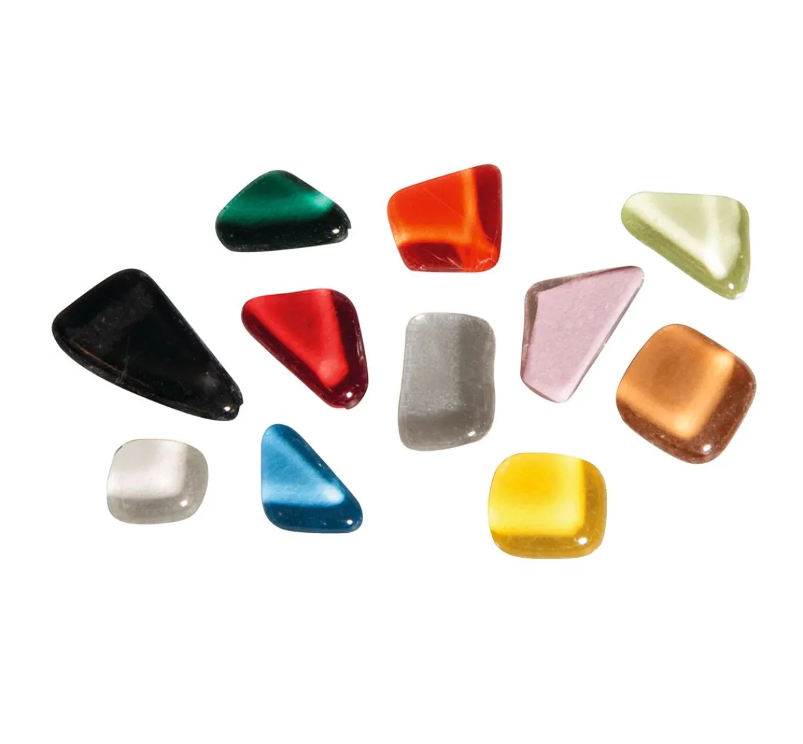 Best Rayher Soft-Glas Bruchmosaik "Bunter Mix", 500 g