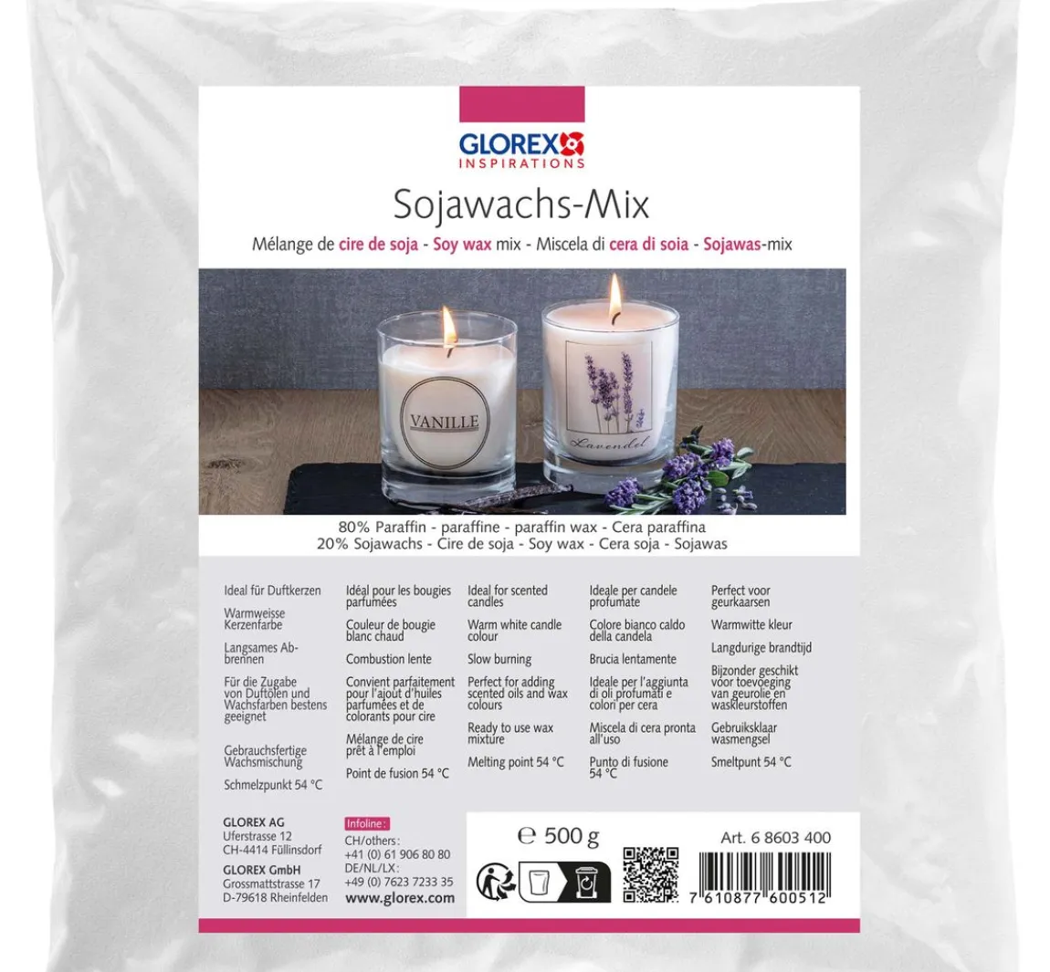 New GLOREX Sojawachs