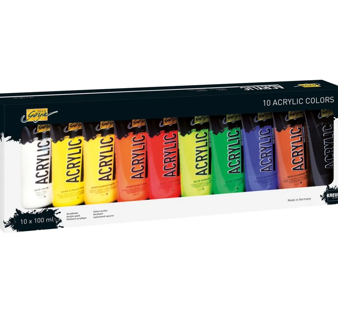 Online Kreul Künstler Solo Goya Acrylic 100 ml, 10er-Set