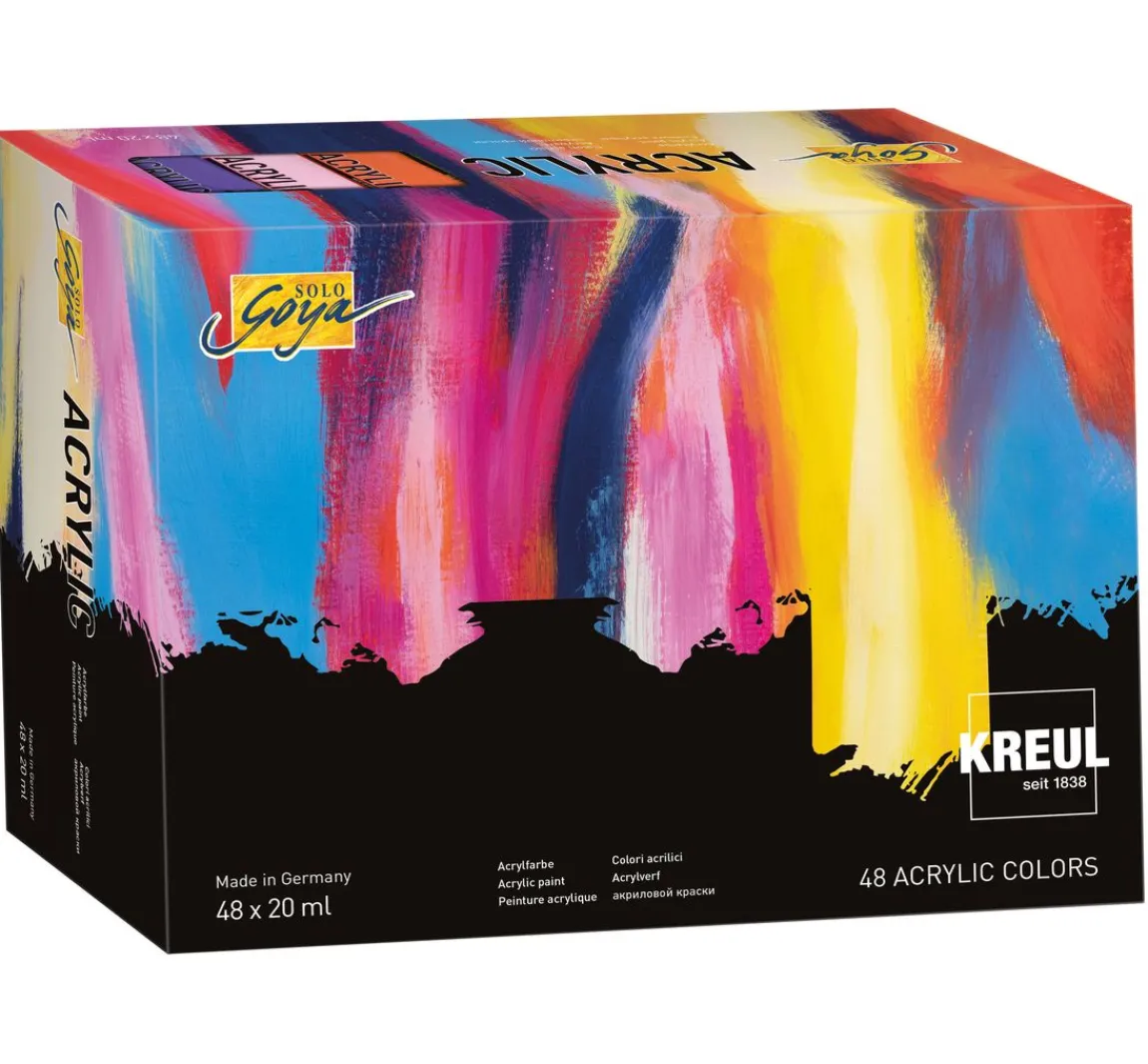 Online Kreul Künstler SOLO GOYA Acrylic, 48 x 20 ml Tuben