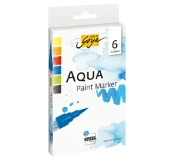 Best Kreul Künstler Solo Goya Aqua Paint Marker, 6er-Set
