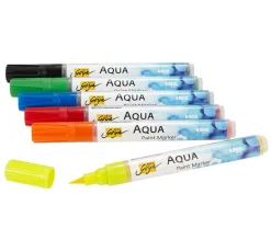 Best Kreul Künstler Solo Goya Aqua Paint Marker, 6er-Set