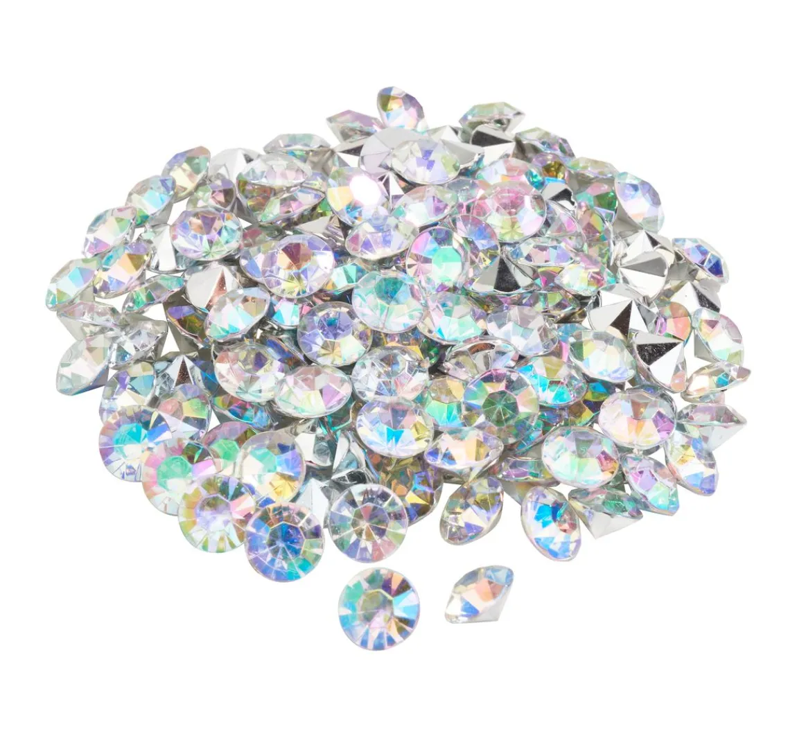 Hot Eurosand Spiegel Diamanten 10 mm, irisierend