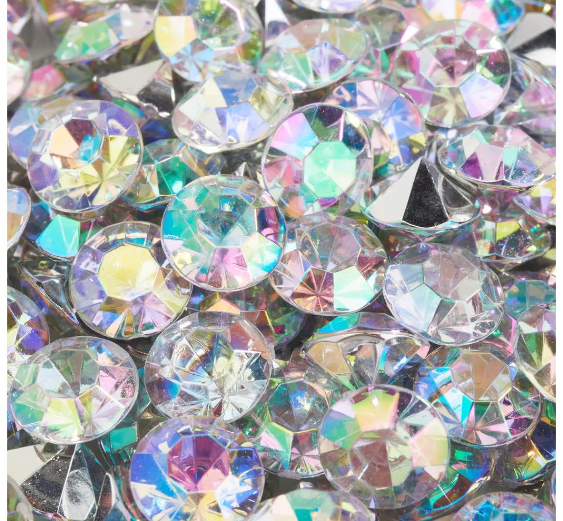 Hot Eurosand Spiegel Diamanten 10 mm, irisierend