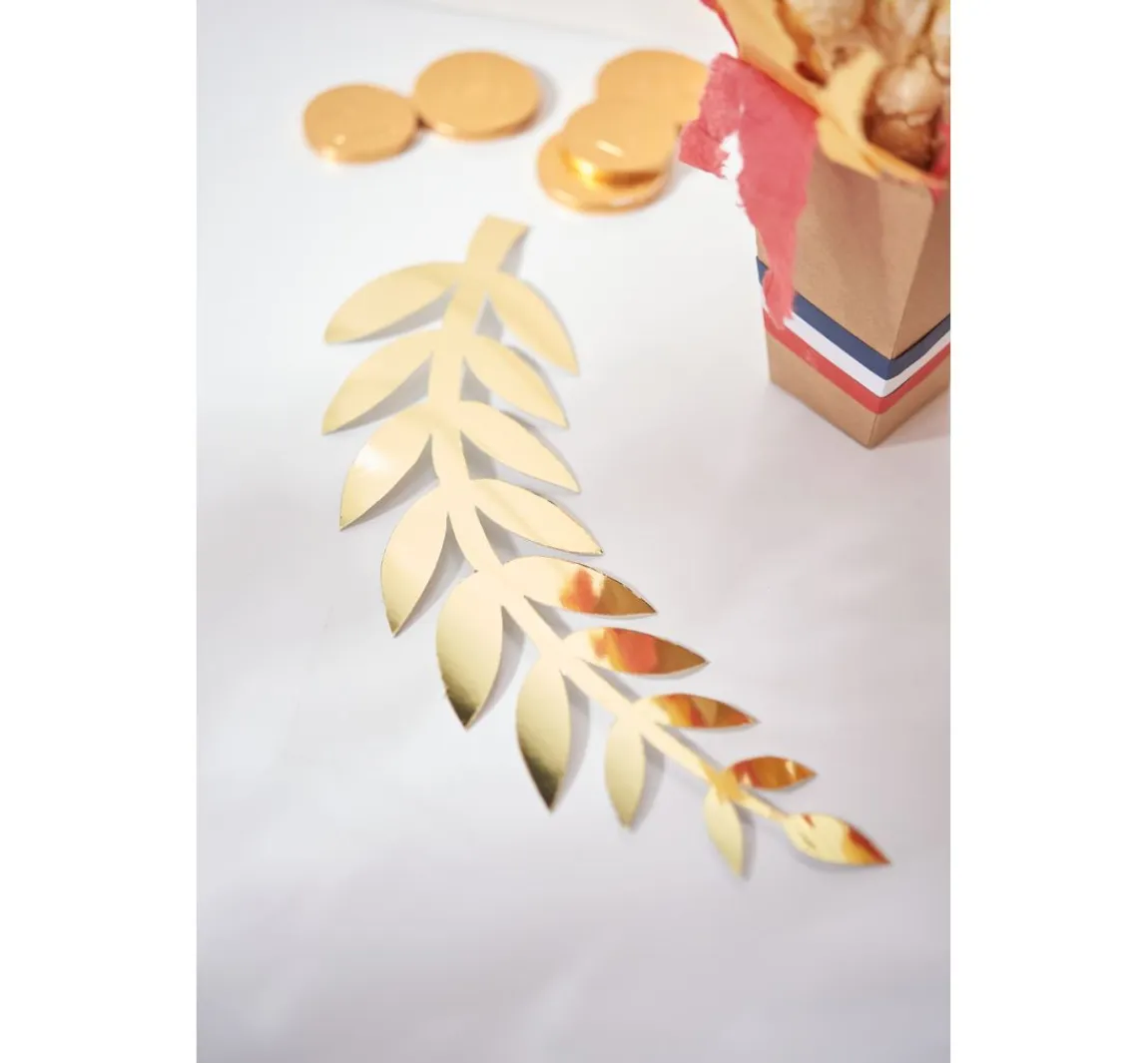 Rico Design Spiegelkarton-Block Gold/Silber
