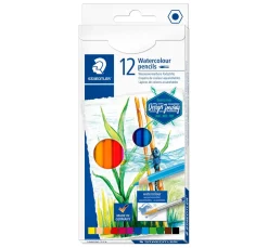Hot STAEDTLER Aquarell-Buntstifte, 12er Set