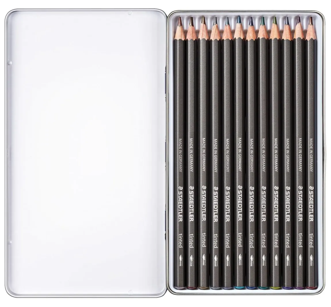 Outlet STAEDTLER Aquarellstifte tinted, 12er-Set