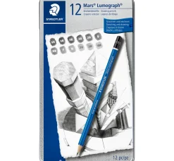 Sale STAEDTLER Bleistifte Mars Lumograph, 12 St.