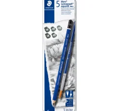 Hot STAEDTLER Bleistifte Mars Lumograph Aquarell, 5 St.