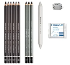 Hot STAEDTLER Charcoal "Kohlestifte-Set"