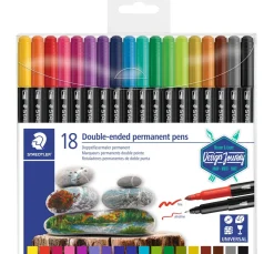 Sale STAEDTLER Doppelfasermaler permanent