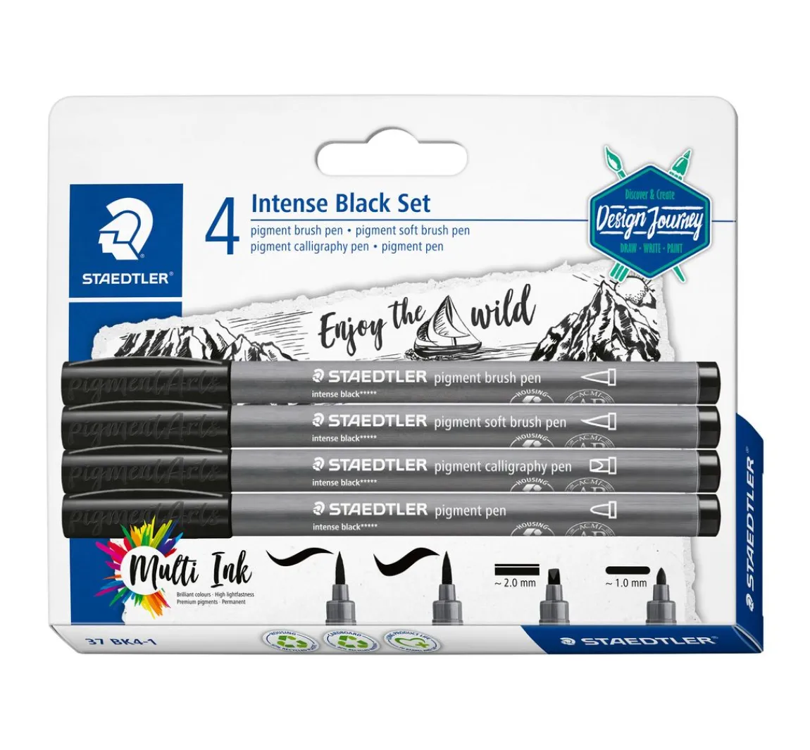 Discount STAEDTLER Intense Black, 4er-Set