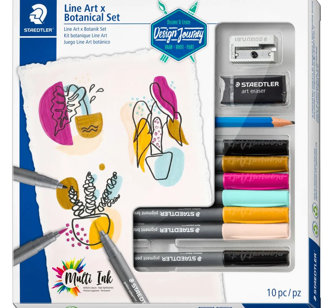 Online STAEDTLER Line Art & Botanical Set