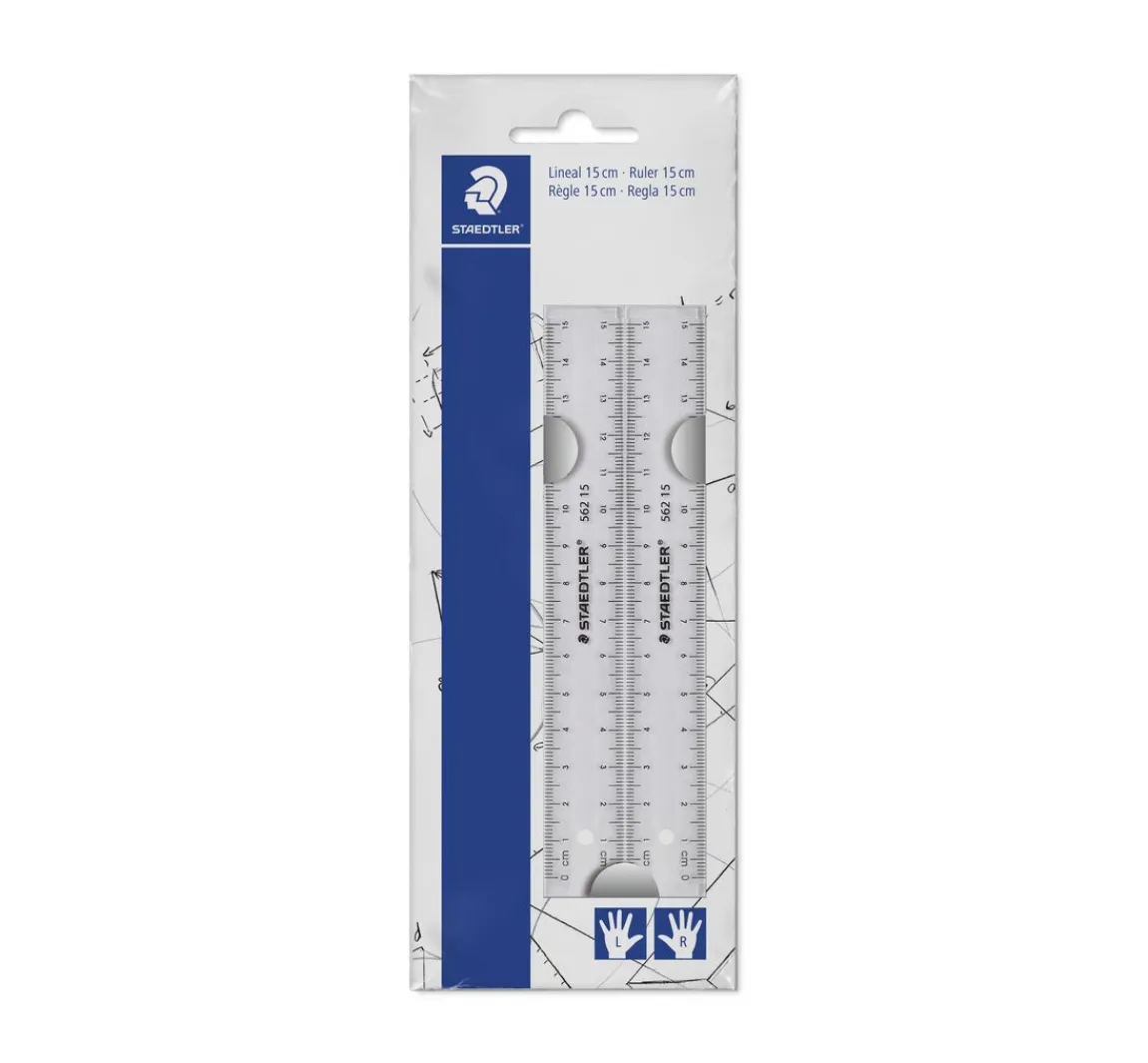 Discount STAEDTLER Lineal, 15 cm, 2 Stück