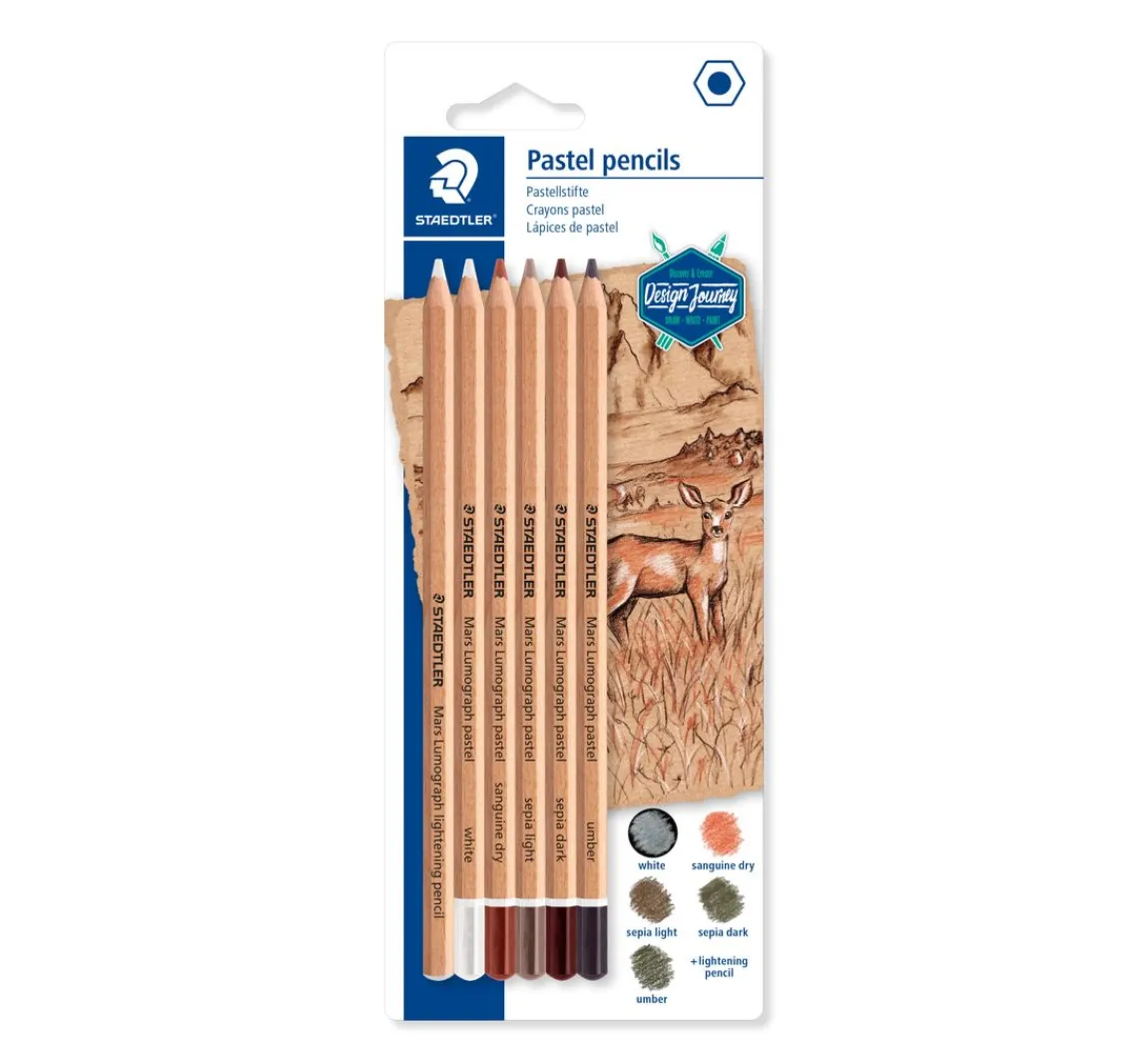 New STAEDTLER Lumograph "Pastellstifte"