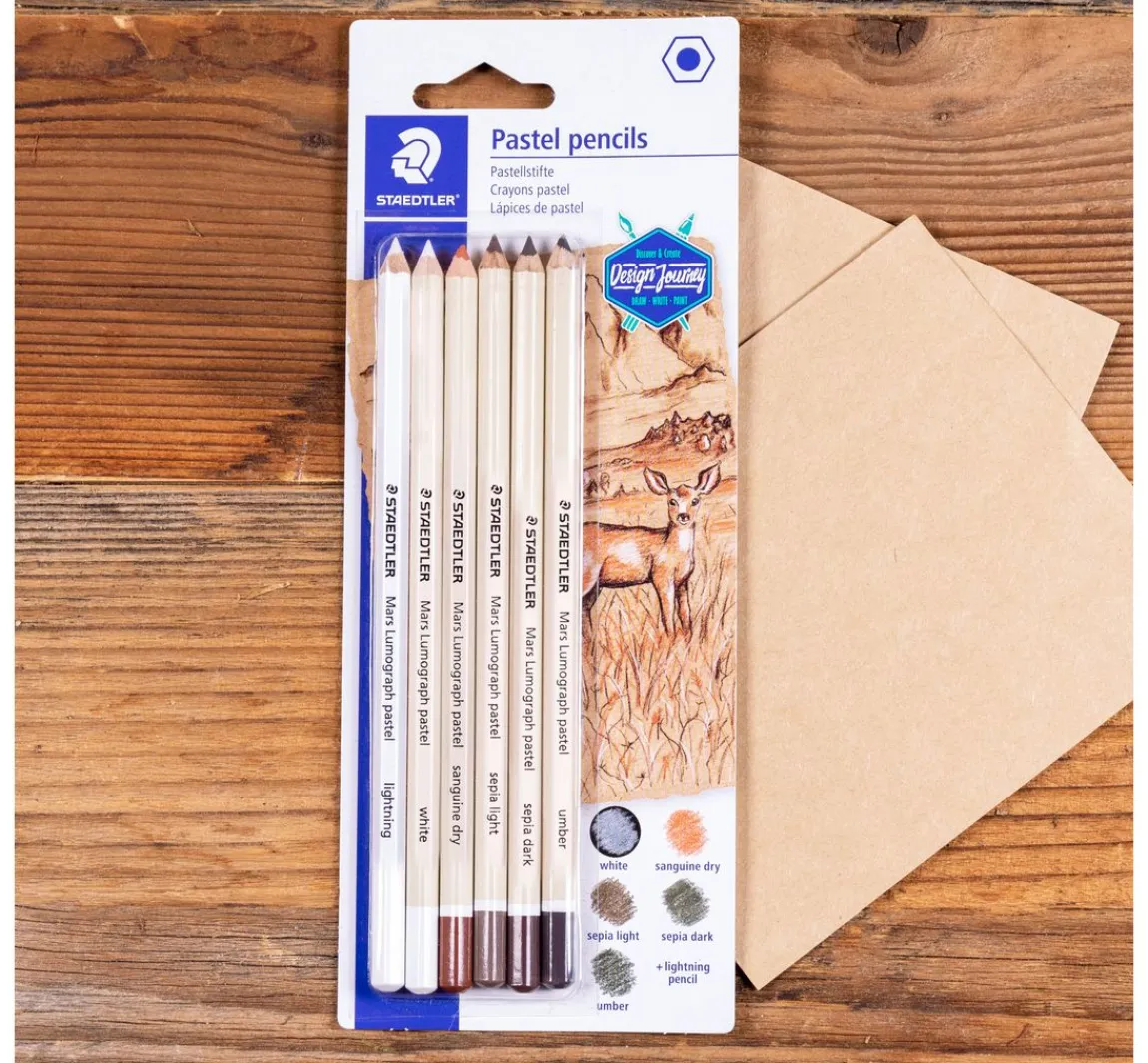 New STAEDTLER Lumograph "Pastellstifte"