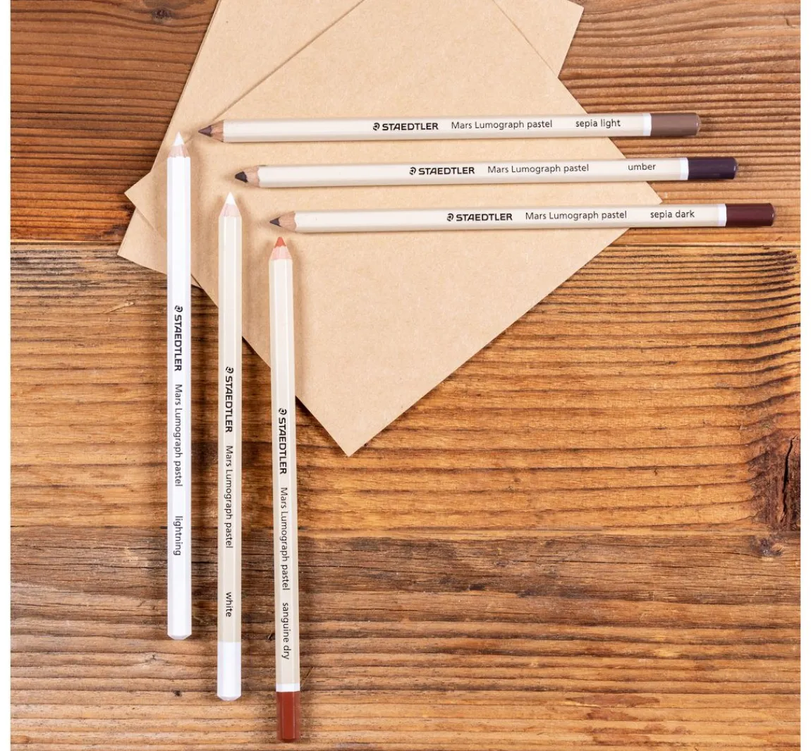 New STAEDTLER Lumograph "Pastellstifte"