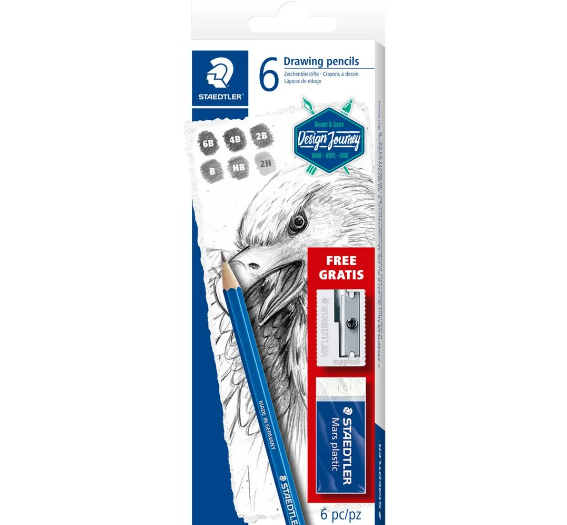 New STAEDTLER Lumograph "Zeichenbleistifte"