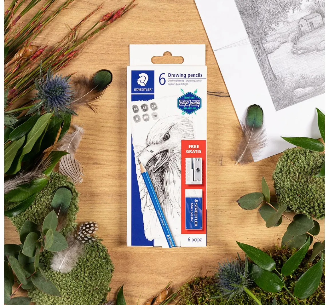 New STAEDTLER Lumograph "Zeichenbleistifte"