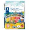 Hot STAEDTLER Noris Aquarell-Buntstifte, 36er Set