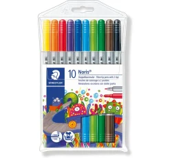 New STAEDTLER Noris "Doppelfasermaler"