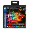 Online STAEDTLER Pigment brush pen, 12er-Set