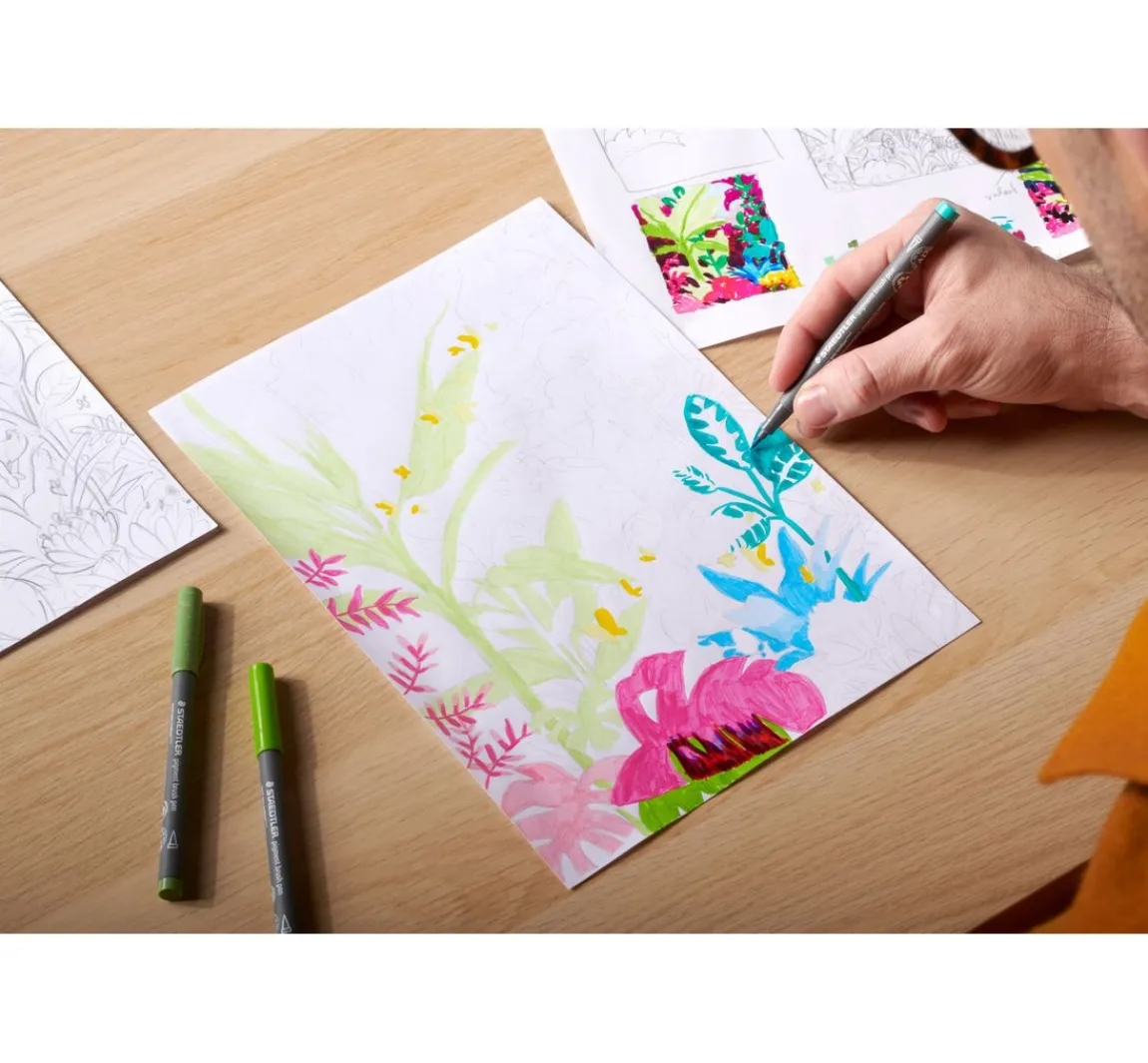 New STAEDTLER Pigment brush pen