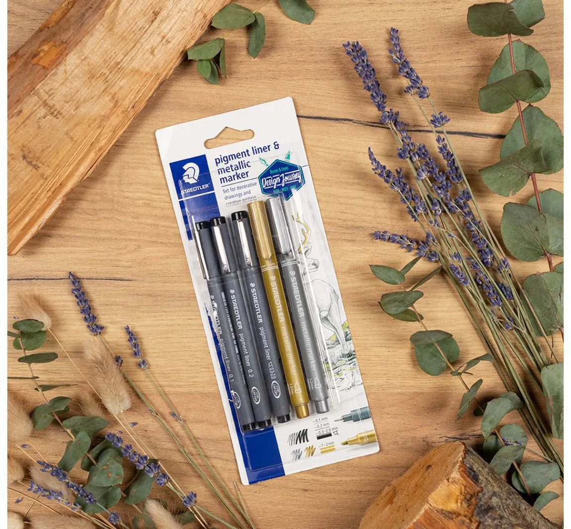New STAEDTLER Pigment Liner & Metallic Marker