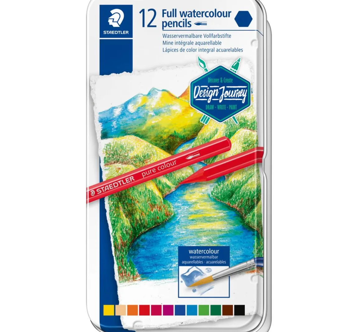 Best STAEDTLER Watercolour "Vollfarbstifte"