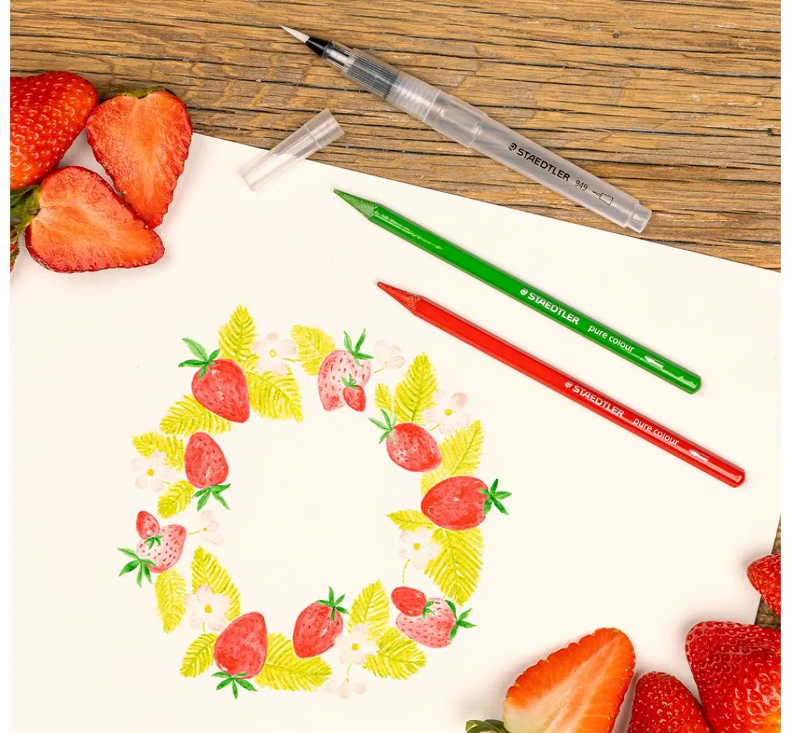 Best STAEDTLER Watercolour "Vollfarbstifte"