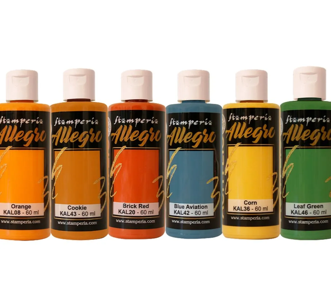 New Stamperia Allegro Acrylic "Art of Travelling"