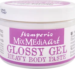Sale Stamperia "Glossy Gel", Transparent