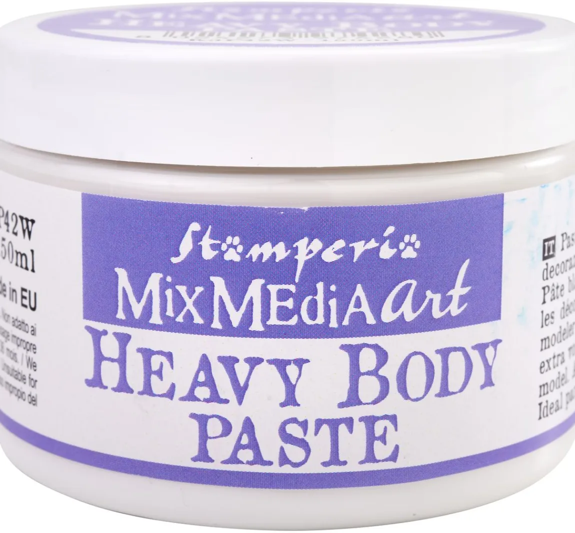 Sale Stamperia "Heavy Body Paste", White