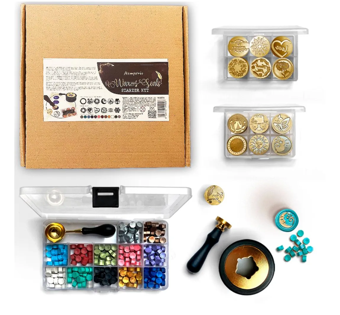 Outlet Stamperia Wax and Seals Starter-Set
