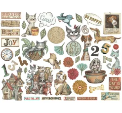 Sale Stamperia Stanzmotive "Furry Friends"