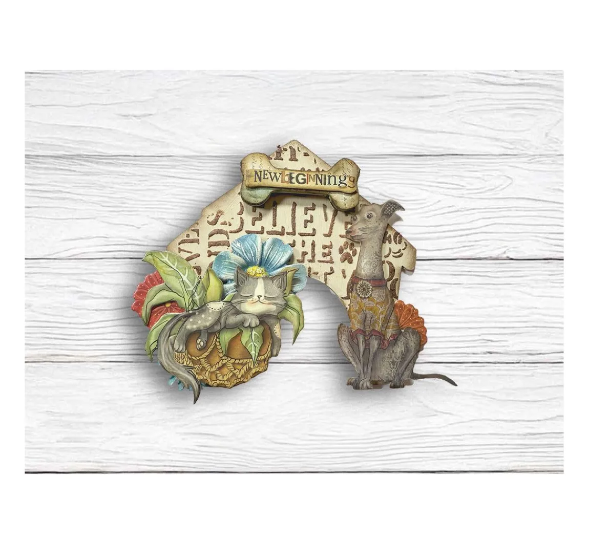 Sale Stamperia Stanzmotive "Furry Friends"