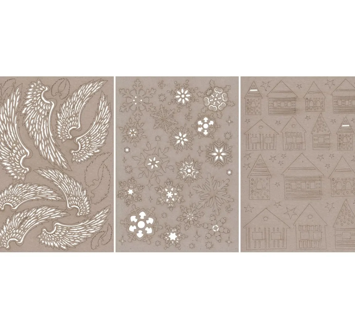 Outlet Pronty Crafts Stanzmotive "Graupappe"