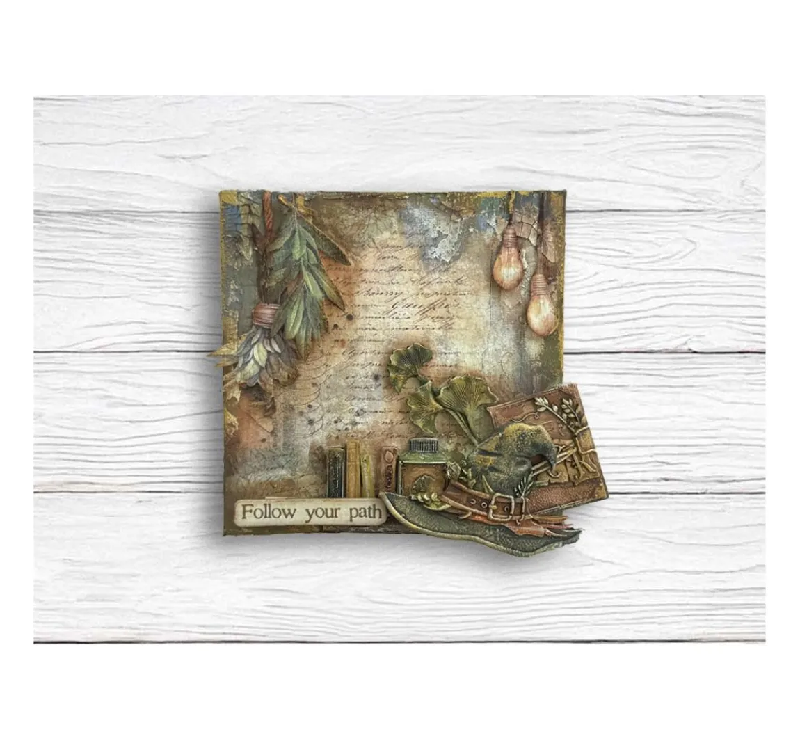 Best Stamperia Stanzmotive "Herbarium Silvae"