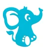 Clearance FINDit Stanzschablone "Baby-Elefant"