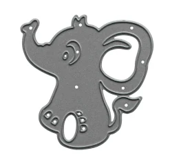 Clearance FINDit Stanzschablone "Baby-Elefant"