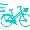 Clearance FINDit Stanzschablone "Fahrrad mit Korb"