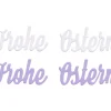 Clearance FINDit Stanzschablone "Frohe Ostern"