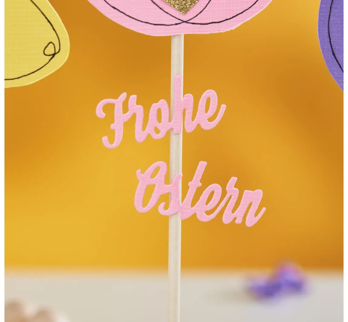 Clearance FINDit Stanzschablone "Frohe Ostern"