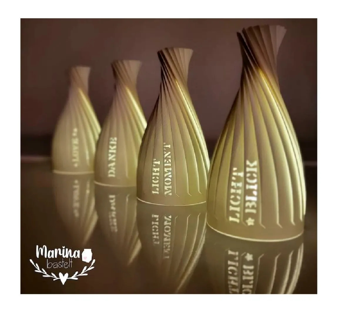 Best FarbTon Papier Stanzschablone "Marinas Licht"